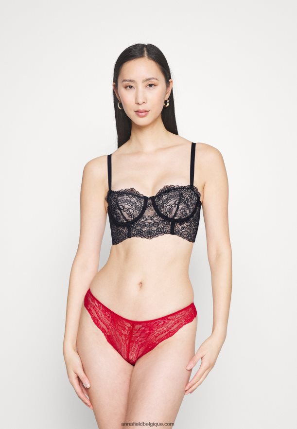 femmes Lot de 5 strings rouge/bleu Anna FieldNHH26B1001