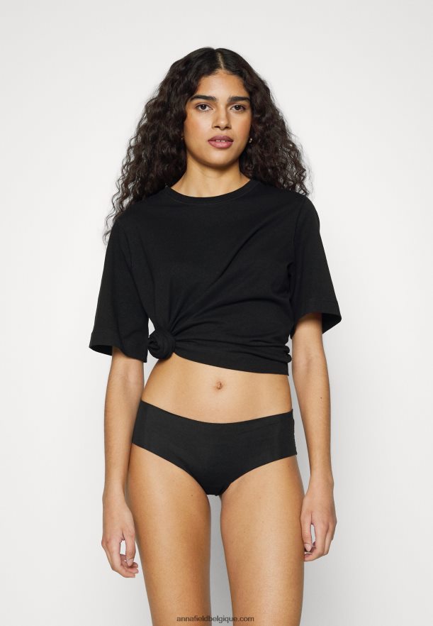 femmes Lot de 7 slips noirs Anna FieldNHH26B1016