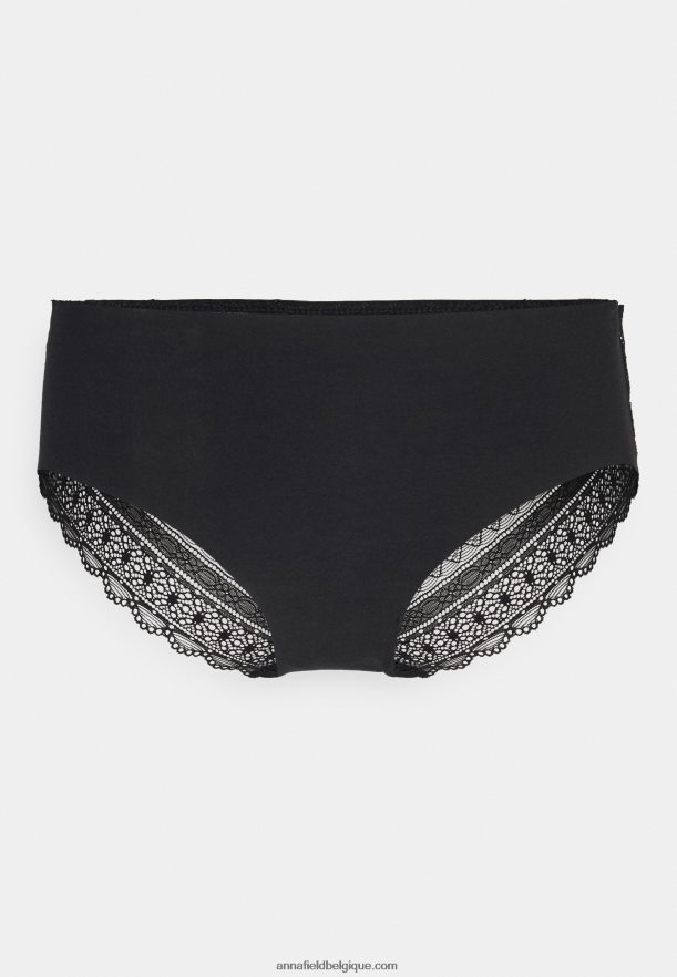femmes Lot de 7 slips noirs Anna FieldNHH26B1016