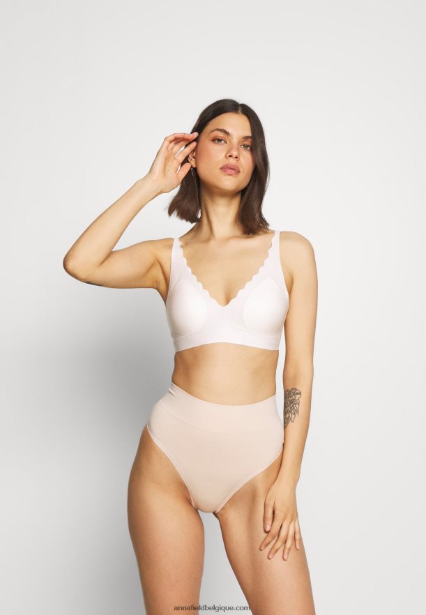 femmes String taille haute 2pp beige Anna FieldNHH26B1015