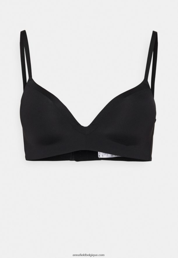 femmes edison lot de 2 soutiens-gorge t-shirt sans armatures noir/nude Anna FieldNHH26B920