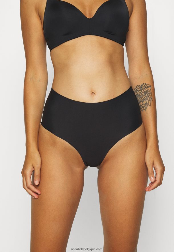 femmes jagger 7pp slip hw micro pantalon noir Anna FieldNHH26B990