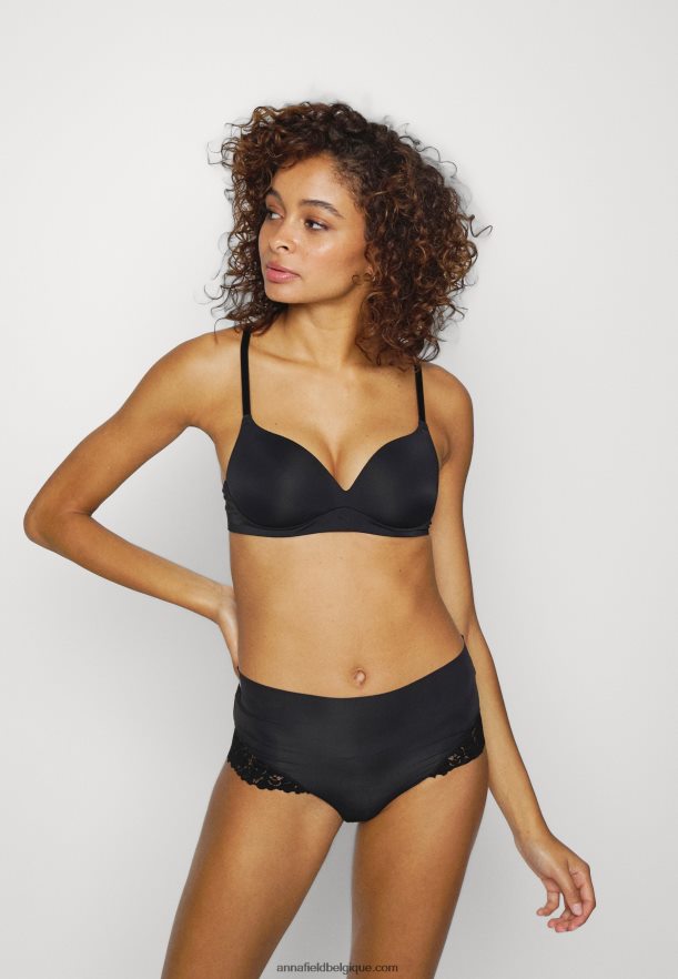 femmes juniper 3pp slip taille haute noir Anna FieldNHH26B989
