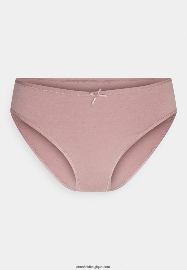 femmes lot de 10 slips shannon rose/gris Anna FieldNHH26B957