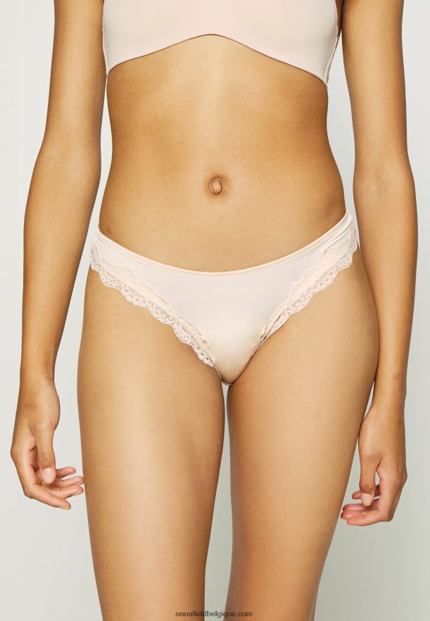 femmes samira 7pp string dentelle micro string nude Anna FieldNHH26B966