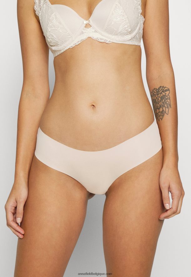 femmes slip court frolice 3pp noir/nude/blanc Anna FieldNHH26B992