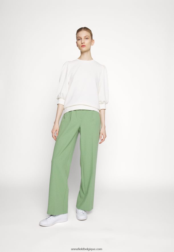 femmes sweat blanc cassé Anna FieldNHH26B766