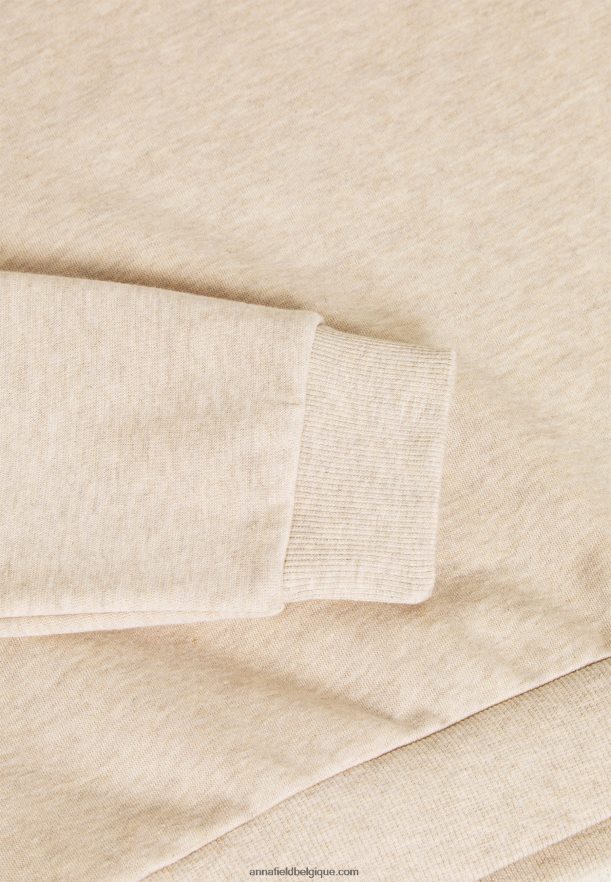 femmes sweat chiné beige Anna FieldNHH26B756