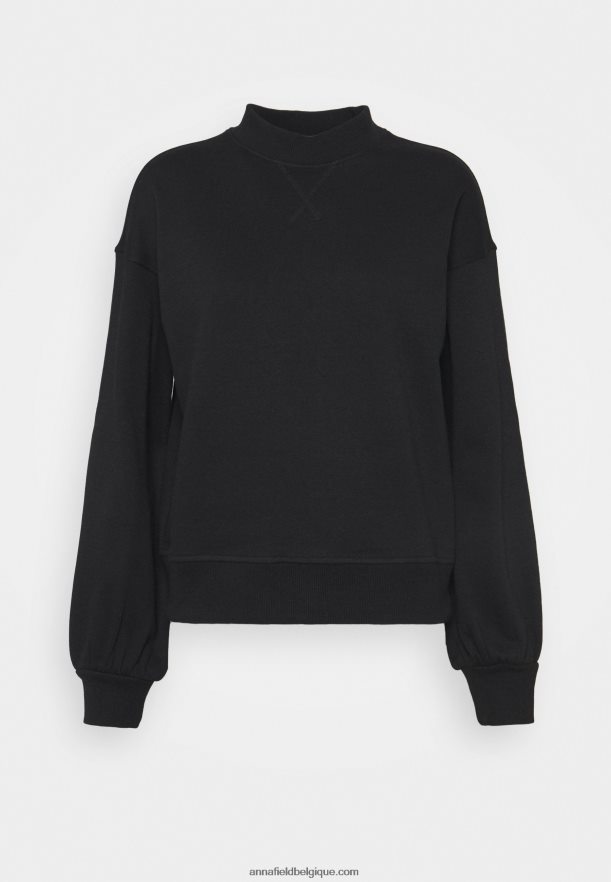 femmes sweat noir Anna FieldNHH26B754