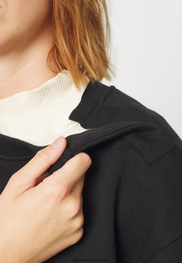 femmes sweat noir Anna FieldNHH26B765