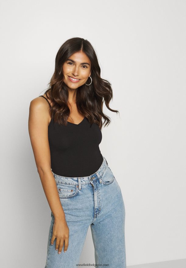 femmes Lot de 2 hauts blanc/noir Anna FieldNHH26B507