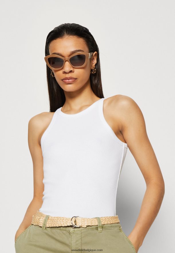 femmes Lot de 2 hauts bleu/blanc/blanc Anna FieldNHH26B449