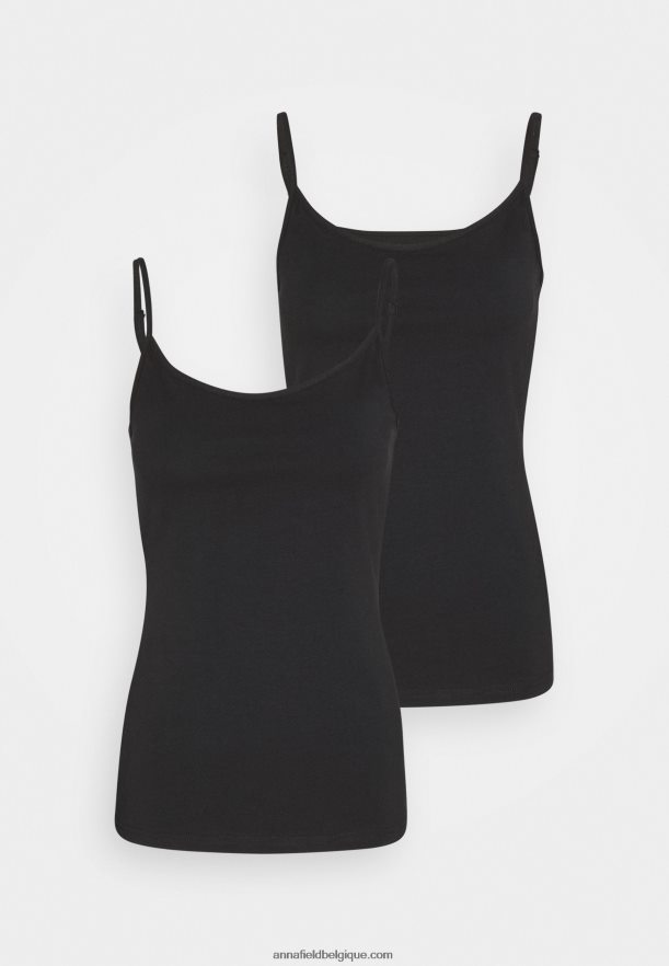 femmes Lot de 2 hauts noir Anna FieldNHH26B452