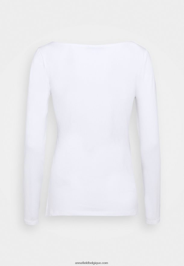 femmes Lot de 2 tops manches longues blanc Anna FieldNHH26B518