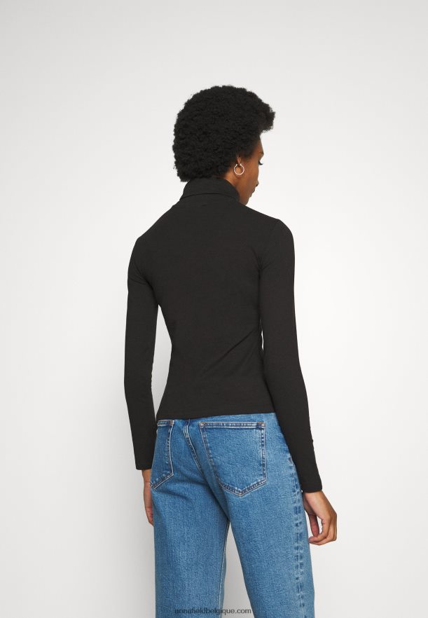femmes Lot de 2 tops manches longues noir Anna FieldNHH26B588