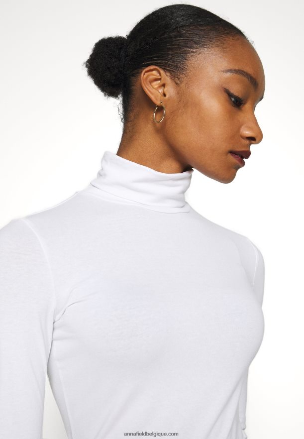 femmes Lot de 2 tops manches longues noir/blanc Anna FieldNHH26B551