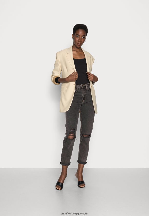 femmes Lot de 2 tops manches longues noir/noir Anna FieldNHH26B524