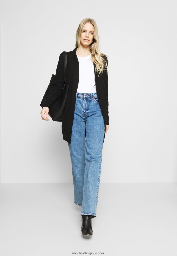 femmes Lot de 3 t-shirts basiques noir/blanc/gris clair chiné Anna FieldNHH26B266