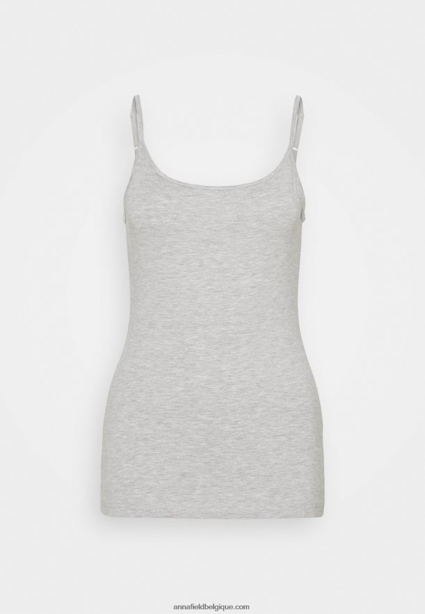 femmes Lot de 5 tops noir/blanc/gris clair chiné Anna FieldNHH26B445