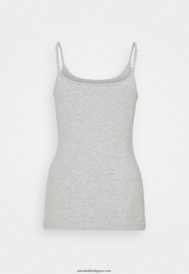 femmes Lot de 5 tops noir/blanc/gris clair chiné Anna FieldNHH26B445