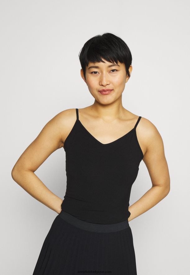 femmes Lot de 5 tops noir/blanc/gris clair chiné Anna FieldNHH26B481