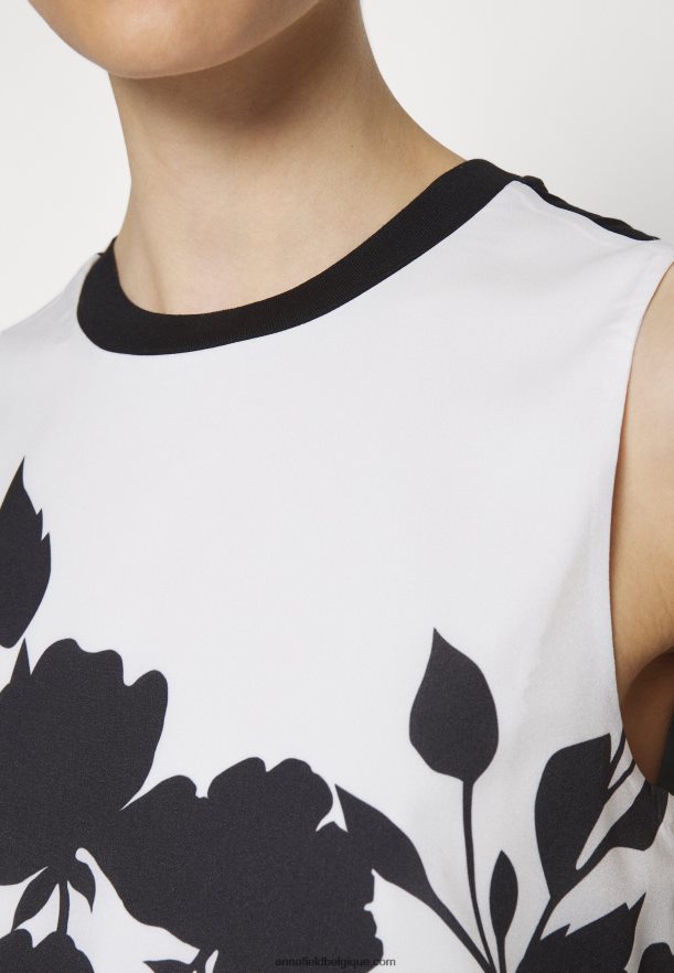 femmes chemisier noir/blanc Anna FieldNHH26B504