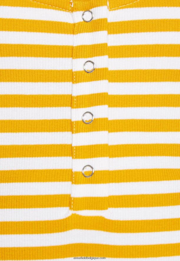 femmes dessus blanc/jaune Anna FieldNHH26B419
