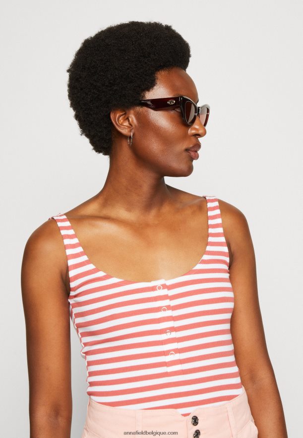 femmes dessus blanc/rouge Anna FieldNHH26B418