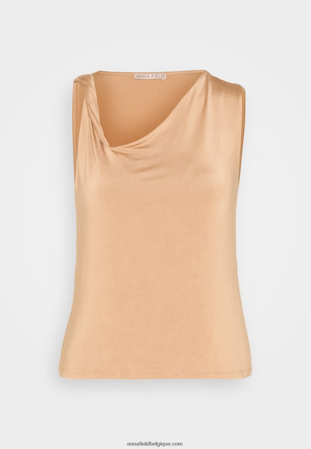 femmes dessus marron clair Anna FieldNHH26B509