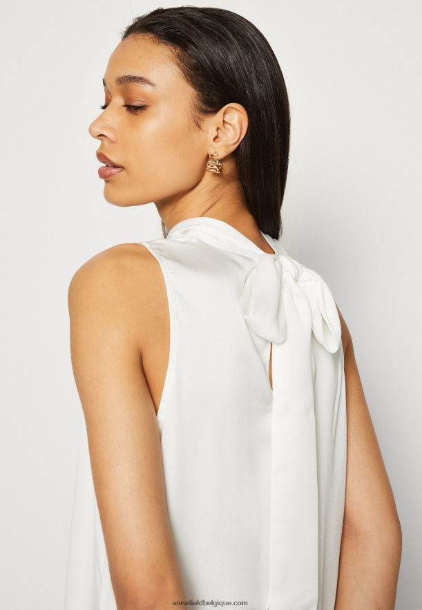 femmes haut blanc cassé Anna FieldNHH26B388