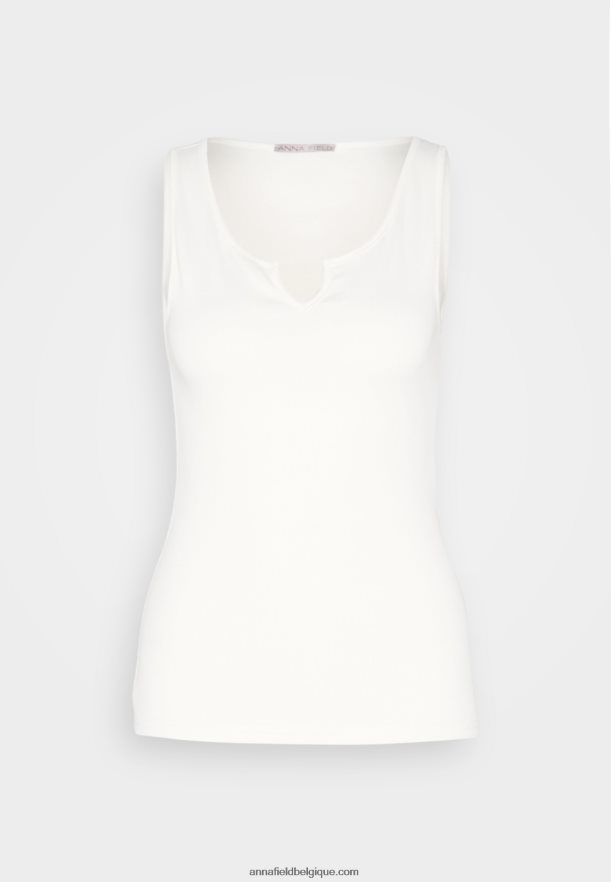 femmes haut blanc cassé Anna FieldNHH26B470