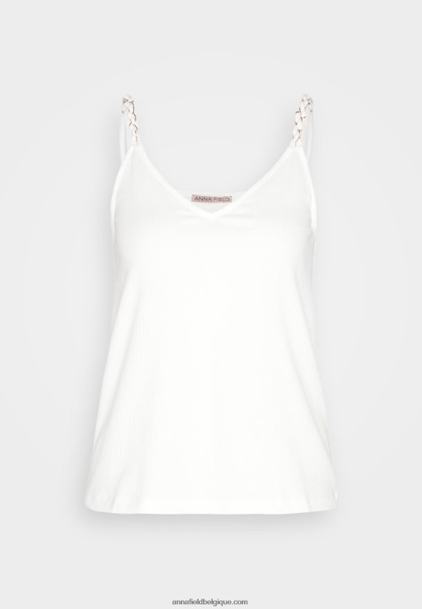 femmes haut blanc cassé Anna FieldNHH26B475