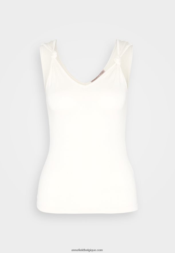 femmes haut blanc cassé Anna FieldNHH26B493