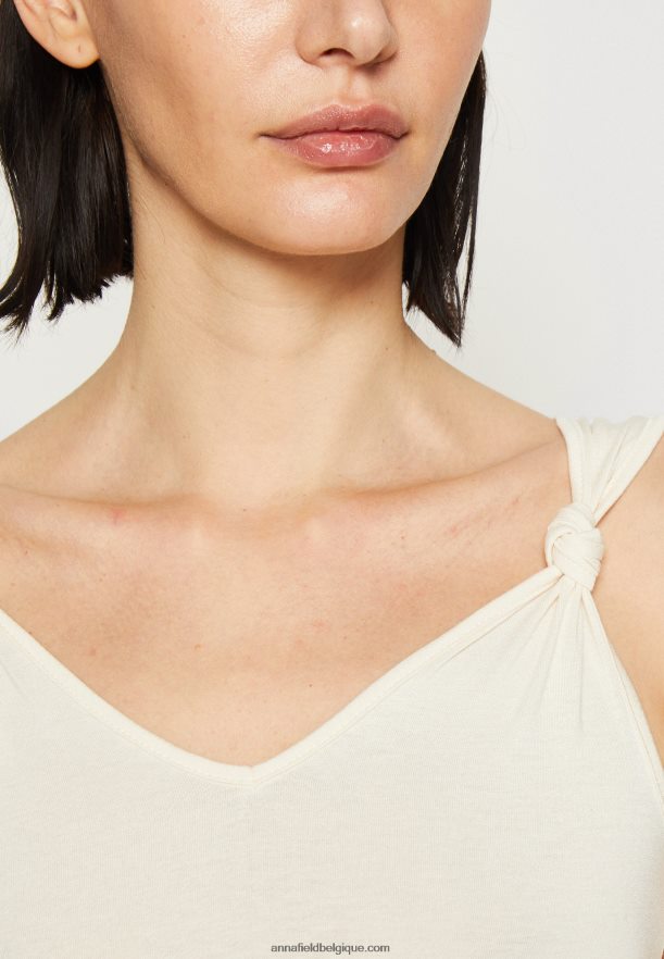 femmes haut blanc cassé Anna FieldNHH26B493