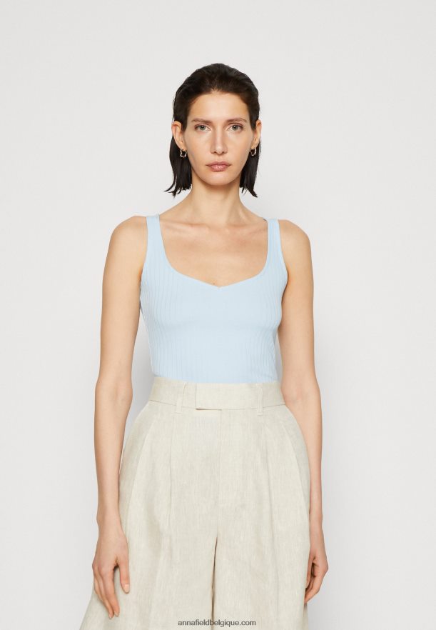 femmes haut bleu clair Anna FieldNHH26B414