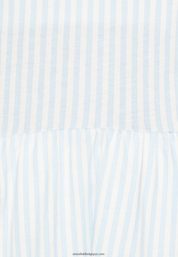 femmes haut bleu clair/blanc Anna FieldNHH26B450