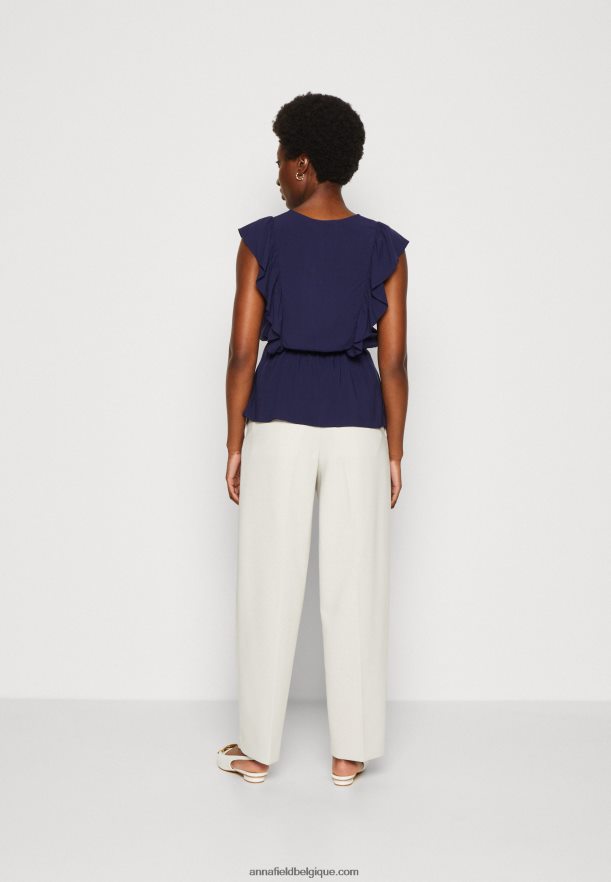 femmes haut bleu foncé Anna FieldNHH26B421