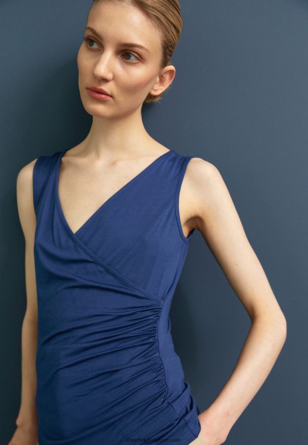 femmes haut bleu foncé Anna FieldNHH26B441