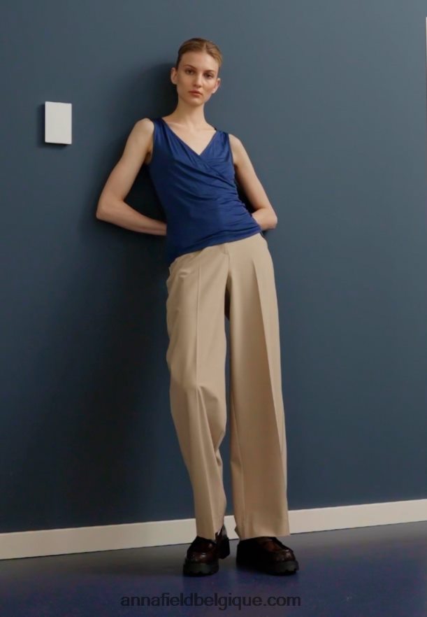 femmes haut bleu foncé Anna FieldNHH26B441