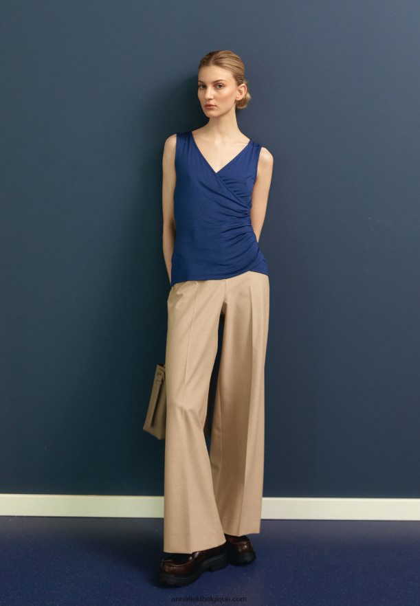 femmes haut bleu foncé Anna FieldNHH26B441