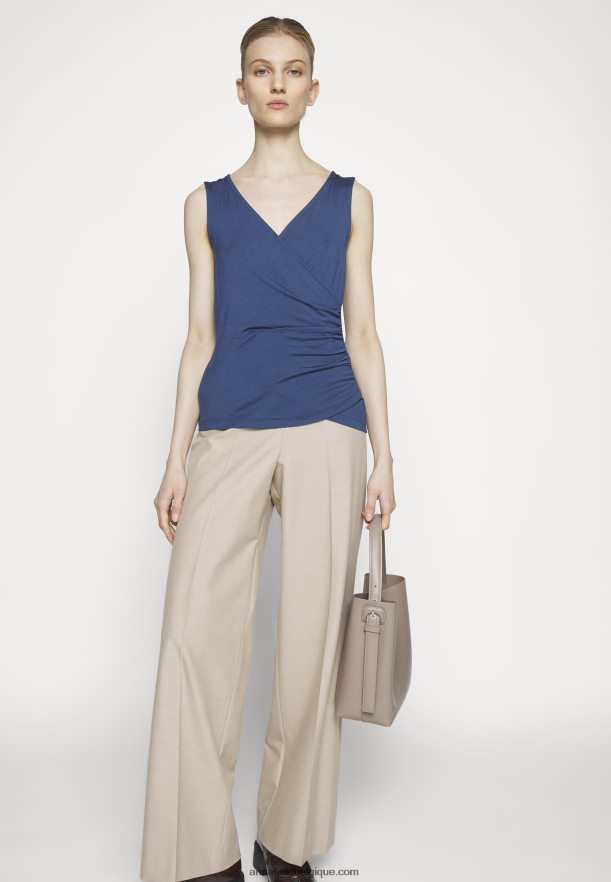 femmes haut bleu foncé Anna FieldNHH26B441