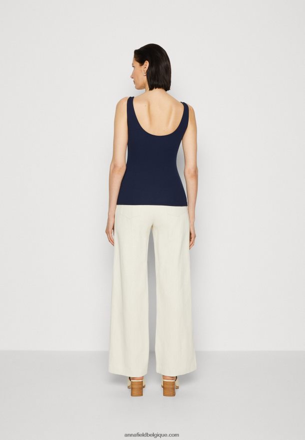 femmes haut bleu foncé Anna FieldNHH26B451