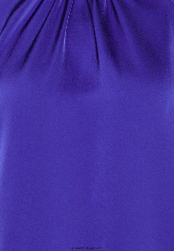 femmes haut bleu à manches longues Anna FieldNHH26B549