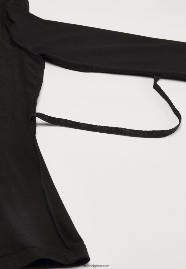 femmes haut à manches longues noir Anna FieldNHH26B579