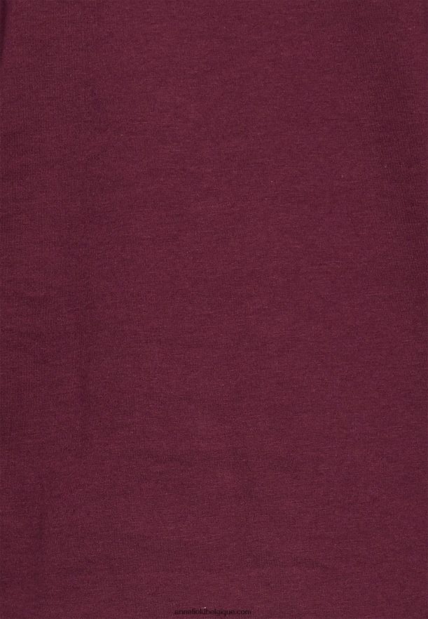 femmes haut à manches longues rouge foncé Anna FieldNHH26B567