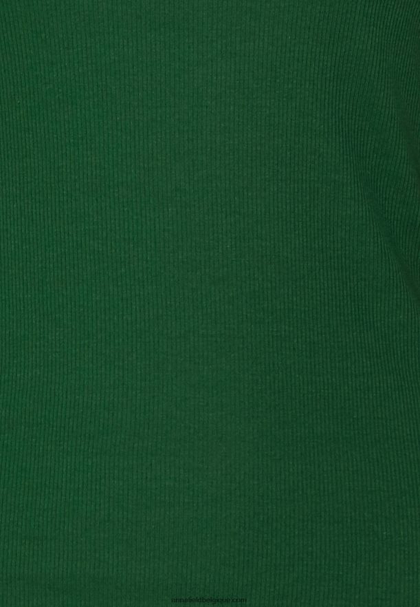 femmes haut à manches longues vert foncé Anna FieldNHH26B538