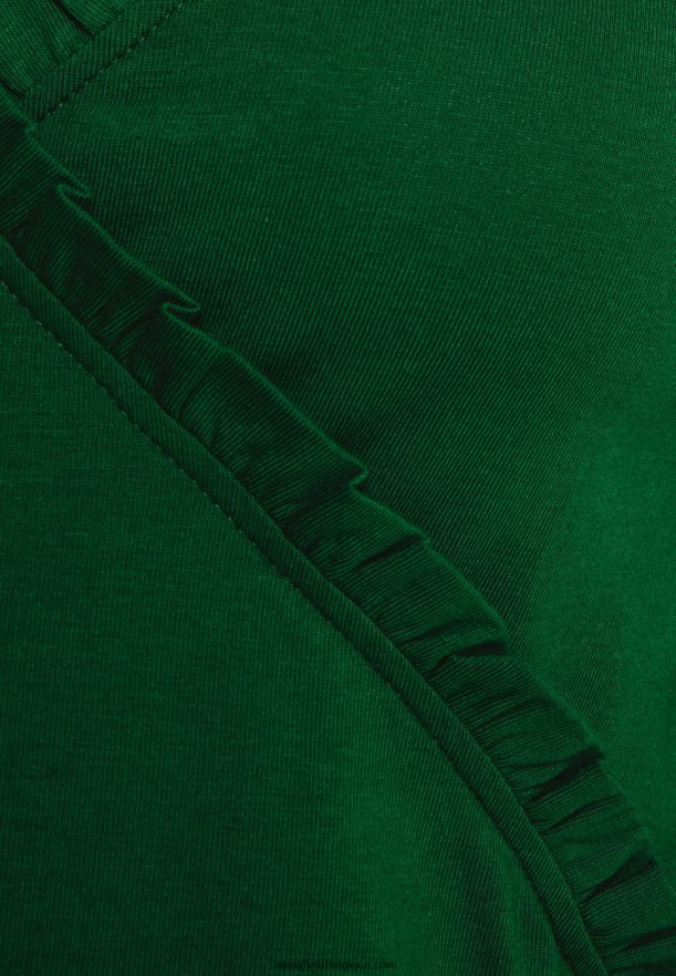 femmes haut à manches longues vert foncé Anna FieldNHH26B576