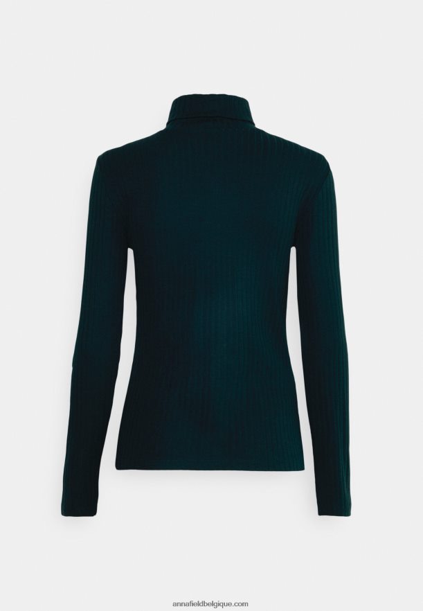 femmes haut à manches longues vert foncé Anna FieldNHH26B596