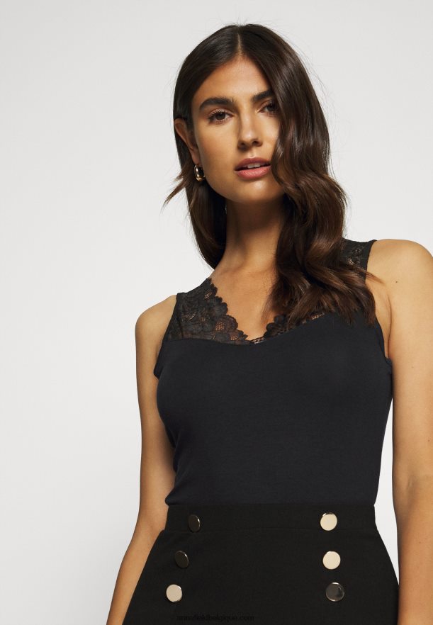 femmes haut noir Anna FieldNHH26B402