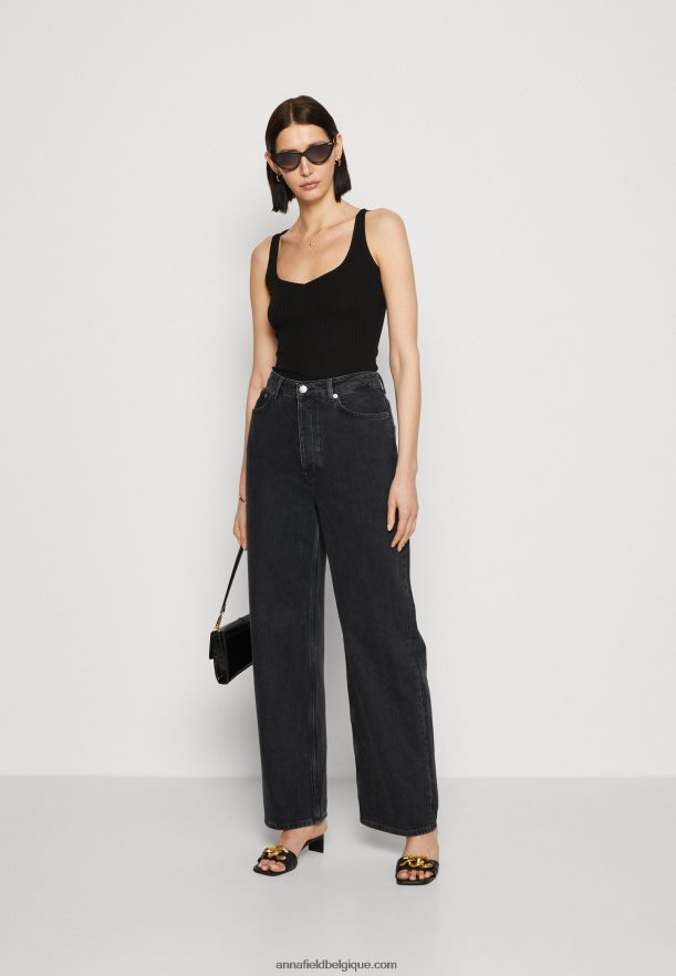 femmes haut noir Anna FieldNHH26B406